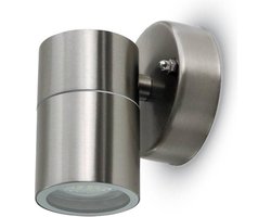 V-TAC VT-7621 Wandlamp Buiten - Down - Wandbevestigingen - GU10 Houder - IP44 - Roestvrij Staal