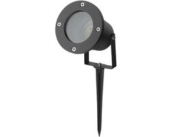 V-TAC VT-7701 Buiten - Tuinspikes - GU10 - IP65 Waterdicht - Zwart