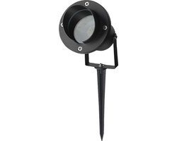V-TAC VT-7704 Buiten - Tuinspikes - GU10 - IP65 Waterdicht - Zwart