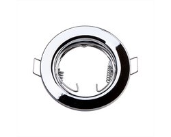 V-TAC VT-778-CH LED Inbouwspot - GU10 - IP20 - Chroom - Set van 2