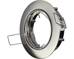 V-TAC VT-779-SN-RD LED Spots - Inbouwfitting - GU10 - IP20 - Satijn Nikels