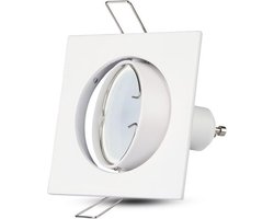 V-TAC VT-779-WH-SQ LED Inbouwspot - GU10 - IP20 - Wit