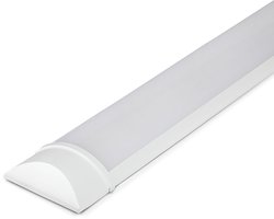 V-TAC VT-8-40 Prismatische LED Armaturen - Samsung - IP20 - Wit - 40W - 4200 Lumen - 3000K - 120CM