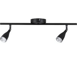 V-TAC VT-810-B LED Wandlamp - Dubbele kop - IP20 - Zwart - 9W - 720 Lumen - 3000K