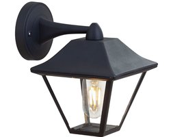 V-tac VT-843 Klassieke wandlamp - 1 Lichts - Zwart - IP44