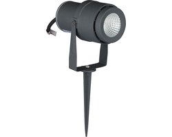 V-TAC VT-857-G-N Buitenverlichting - Tuinspikes - IP65 Waterdicht - Grijs - 12W - 875 Lumen - 3000K
