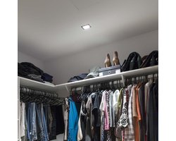 V-TAC VT-933-B LED Inbouwspot - GU10 - IP20 - Zwart