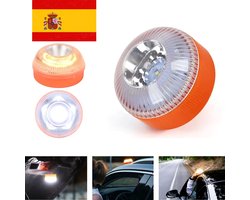 V16 Noodlamp Spanje - Alarmlicht - Zwaailicht - Noodsignaallamp - Oranje - Magneet