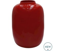 Vaas Artic | Small | Bright red - Glans Rood | Ø21 x H29 cm
