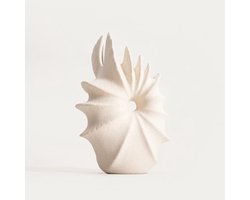 Vaas Aurea H21,5 cm – Keramiek – Boho Japandi Woondecoratie – Organische Vorm