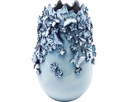 Vaas Butterflies Lichtblauw 35cm