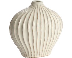 Vaas deco - Light&Living - Créme - 30x16x25