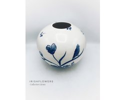Vaas - Decoratie - Villa Pottery - Woondecoratie - Keramiek - Handmade - Garden Blue 3_2