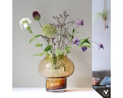 Vaas Drino S amber Ø20 x H20,5 cm