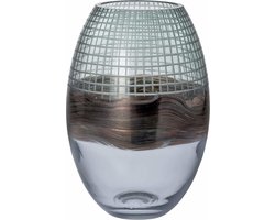 Vaas Fin 25cm - grijs