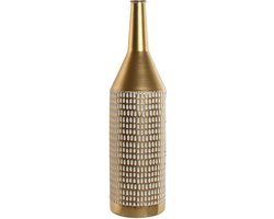 Vaas Home ESPRIT Wit Gouden Metaal Modern 14,5 x 14,5 x 55,5 cm