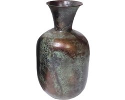 Vaas luxurieuze Bronze/green - 37 cm hoog