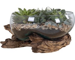 Vaas Natuur - 26x26x20cm - Decoratie San Marino - House Nordic