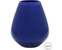 Vaas Tasman | Small | Bright blue | Ø18 x H20 cm