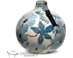 Vaas - Villa Pottery - Decoratie - Woondecoratie - Bloemenvaas - Keramiek - Blue Creation 3_2