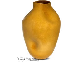 Vaas - Villa Pottery - Decoratie - Woondecoratie - Keramiek - Campari 1_2 Yellow