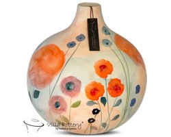 Vaas - Villa Pottery - Decoratie - Woondecoratie - Keramiek - Lillibet 2_3 MIX Flowers