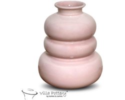 Vaas - Villa Pottery - Decoratie - Woondecoratie - Keramiek - Waterdicht - Bolla Vie 1_1 Pink