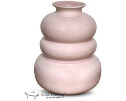 Vaas - Villa Pottery - Decoratie - Woondecoratie - Keramiek - Waterdicht - Bolla Vie 1_2 Nude Cream