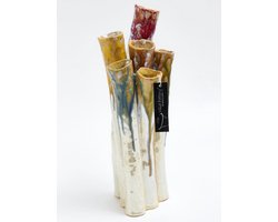 Vaas - Villa Pottery - Decoratie - Woondecoratie - porselein - waterdicht - Juul 1_4 Multi