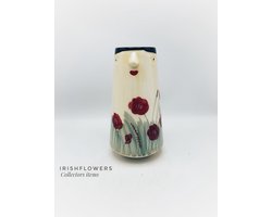 Vaas - Villa Pottery - Moederdag - Moederdag cadeautje - Decoratie - Bloempot - Porselein - Waterdicht - Woonaccessoires - Puppets 3B