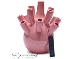 Vaas - Villa Pottery - Woondecoratie - Keramiek - Decoratie - Voorjaarscollectie - Waterdicht - Pinokkio 1_2 Abricot
