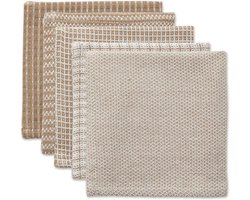 Vaatdoek Set Assortiment van Katoen - 12x12