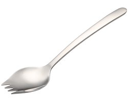 Vaatwasserbestendige vork en lepel van roestvrij staal, duurzaam en creatief ontwerp, geschikt voor picknicks in de buitenlucht, flexibel gebruik van de bestekset