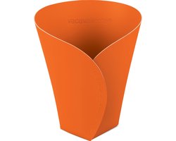 Vacavaliente - Studio Opbergmand Medium - Gerecycled Leer - Oranje