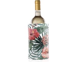Vacu Vin Active Cooler Wijnkoeler Botany – Flexibele Wijnkoelhoes – Koelt in 5 Minuten – Herbruikbaar