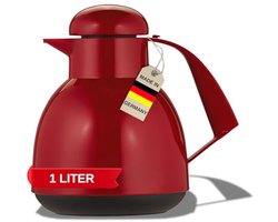 Vacuümkan Rood 1 Liter - Stijlvolle en Functionele Koffiekan