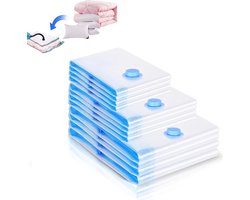 Vacuümzakken 12 stuks herbruikbaar - opbergzakken voor kleding dekens - beddengoed kussen - wollen dekens gordijnen - handdoeken vacuum storage bag jumbovacuum storage bag jumbo