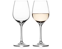 VacuVin Wijnglazen Witte Wijn - Set van 2 stuks - 40 cl - Kristalglas