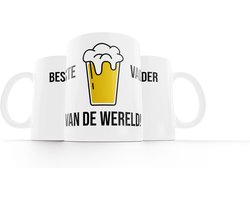Vaderdag mok | Vaderdag | Mok met tekst | Papa cadeau | Vaderdag geschenk | Verjaardagscadeau | 330 ML | Fotofabriek