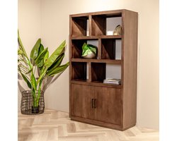 Vakkenkast Jaxx | Bruin Mangohout