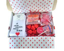 Valentijn - Speciaal plekje in mijn hart - Love - Hou van je - Verjaardag - Gift - Valentijns cadeau - Sokken met tekst - Witte sokken - Cadeau voor vrouw en man - Kado - Sokken - Verjaardags cadeau voor hem en haar - Verliefd - Vaderdag - Moederdag