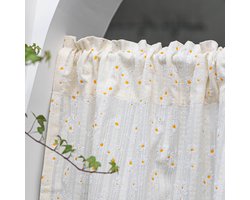 Valletjes Gordijnen 140 bij 60cm Valletje Gordijn Kant en Klaar