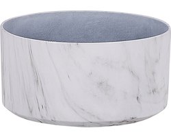 VALTA - Plantenbak - Wit - 43 cm - Stenenmix