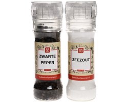 Van Beekum Specerijen - Peper- en Zoutstel (gevuld) - 1 Set