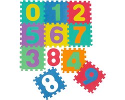 Van dag Één: 10-delige Baby Puzzel Speelmat - 30x30 EVA Schuim Kruipmat Vloermat Speeltapijt Kind