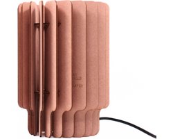 van Tjalle en Jasper Nova Tafellamp - Aged Pink - MDF - DIY lamp