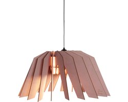 van Tjalle en Jasper Vesper Hanglamp Ø 53 cm - Aged Pink - Bouwpakket - Stijlvolle Designlamp voor Woonkamer, Eetkamer en Slaapkamer