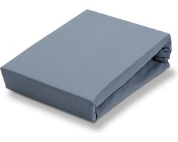 Vandyck Splittopper hoeslaken (tweepersoons) Faded Denim-184 (jersey supreme)