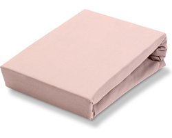 Vandyck Splittopper hoeslaken (tweepersoons) Sepia Pink-144 (jersey supreme)