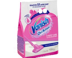 Vanish Oxi Action Tapijtreiniger - Dieptereinigend Poeder voor Tapijt & Meubels - 650g